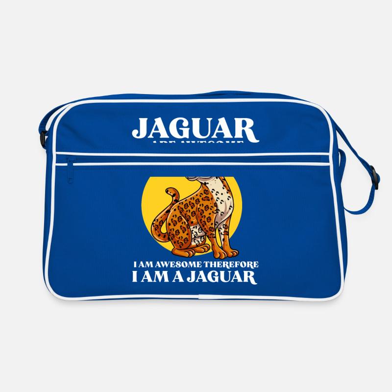 Jaguar Geschenkidee Retro Tasche