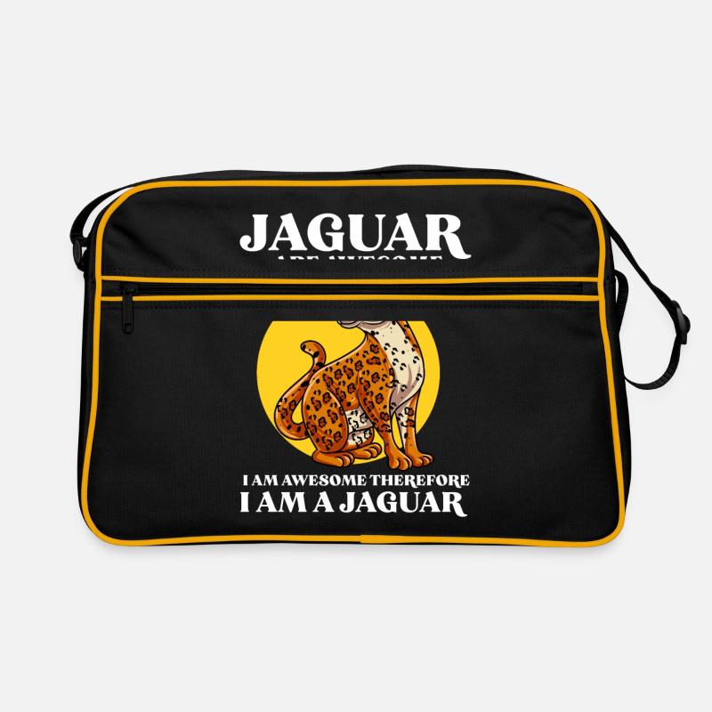Jaguar Geschenkidee Retro Tasche