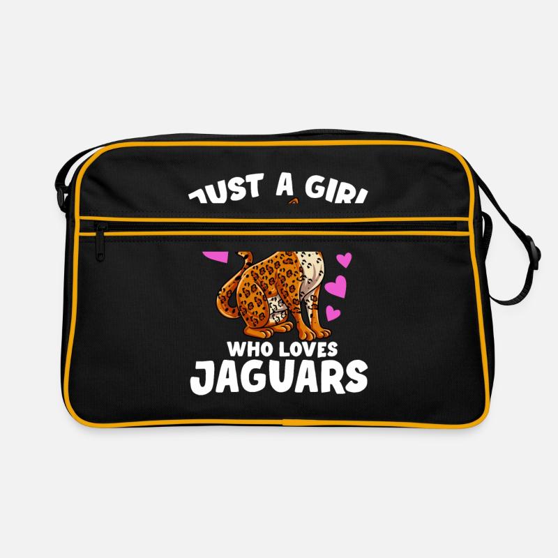 Jaguar Geschenkidee Retro Tasche