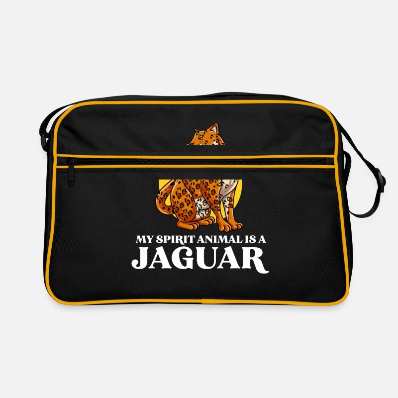 Jaguar Geschenkidee Retro Tasche