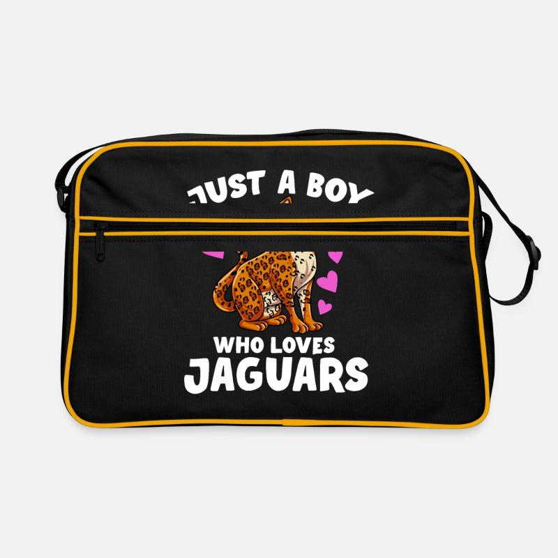 Jaguar Geschenkidee Retro Tasche