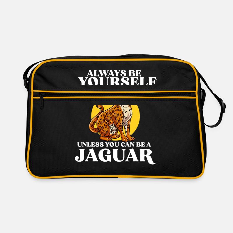 Jaguar Geschenkidee Retro Tasche