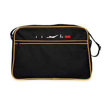 Chypre - Sac Retro - noir/or - Devant