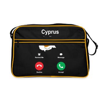 Chypre - Sac Retro - noir/or - Devant