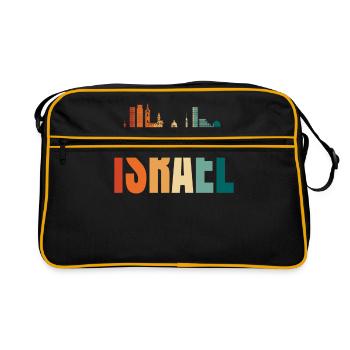 Israël - Sac Retro - noir/or - Devant