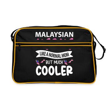 Malaisie - Sac Retro - noir/or - Devant