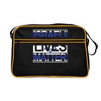Israël - Sac Retro - noir/or - Devant