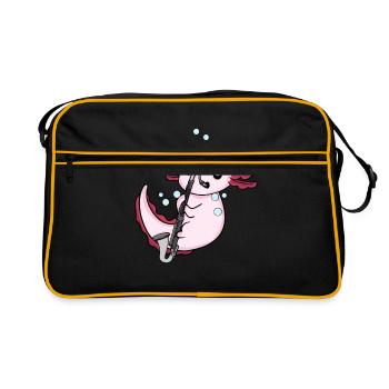 Clarinette basse Axolotl Big Band Children’s Orchestra - Sac Retro - noir/or - Devant
