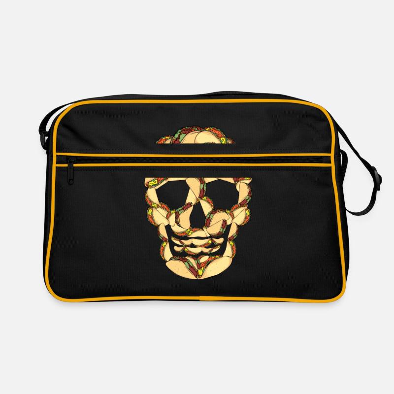 Taco Geschenk Männer Mexikanisches Essen Tacos Retro Tasche