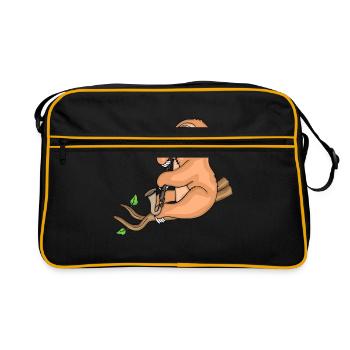 Clarinette basse Sloth Big Band Clarinette musicale - Sac Retro - noir/or - Devant
