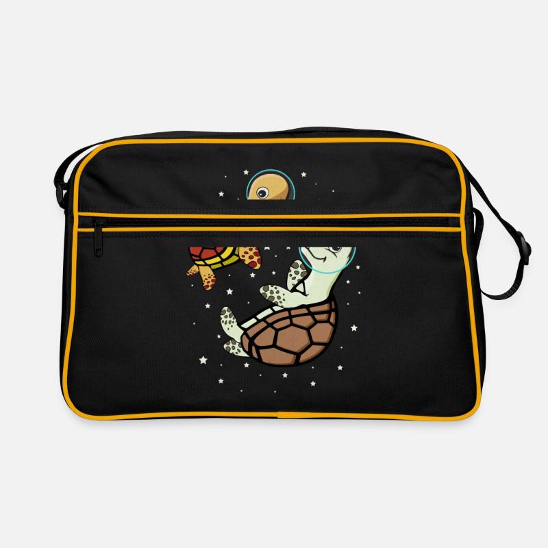 Turtles Astronaut Space Gift Enfants Sac Retro