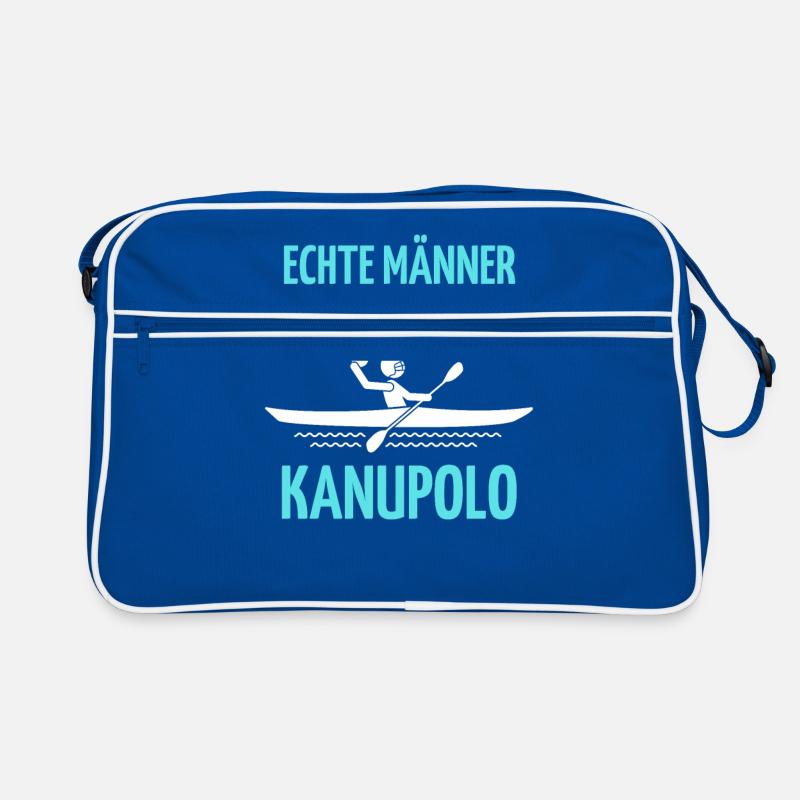 Canoe Polo Saying Tshirt | Canoe Polo Design | Retro Bag