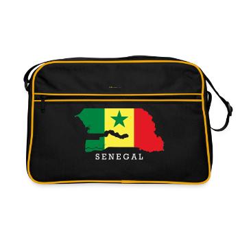 Senegal - Retro Bag - black/gold - Front