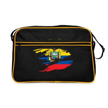 Ecuador - Retro Bag - black/gold - Front