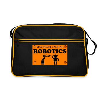Robot - Sac Retro - noir/or - Devant