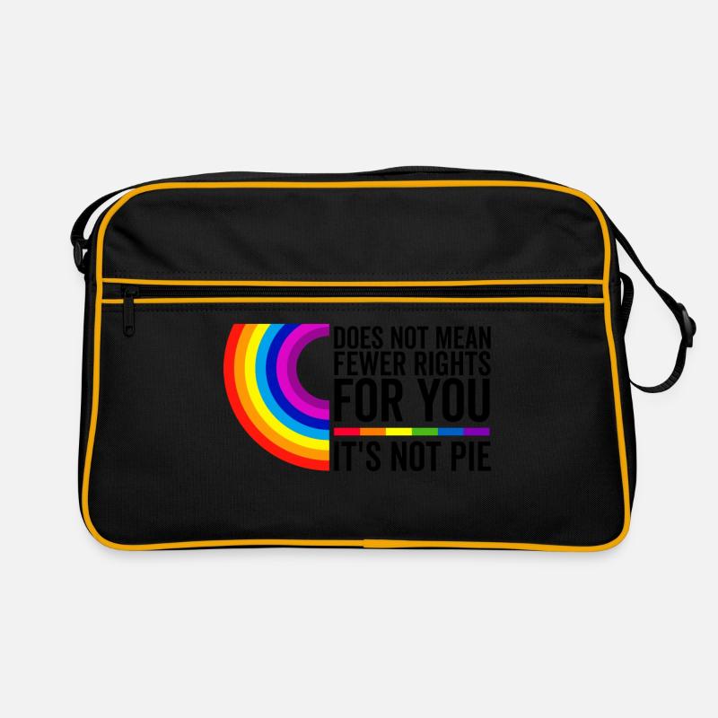 Equal Rights For Others Does Not Mean Less Rights Retro Tasche