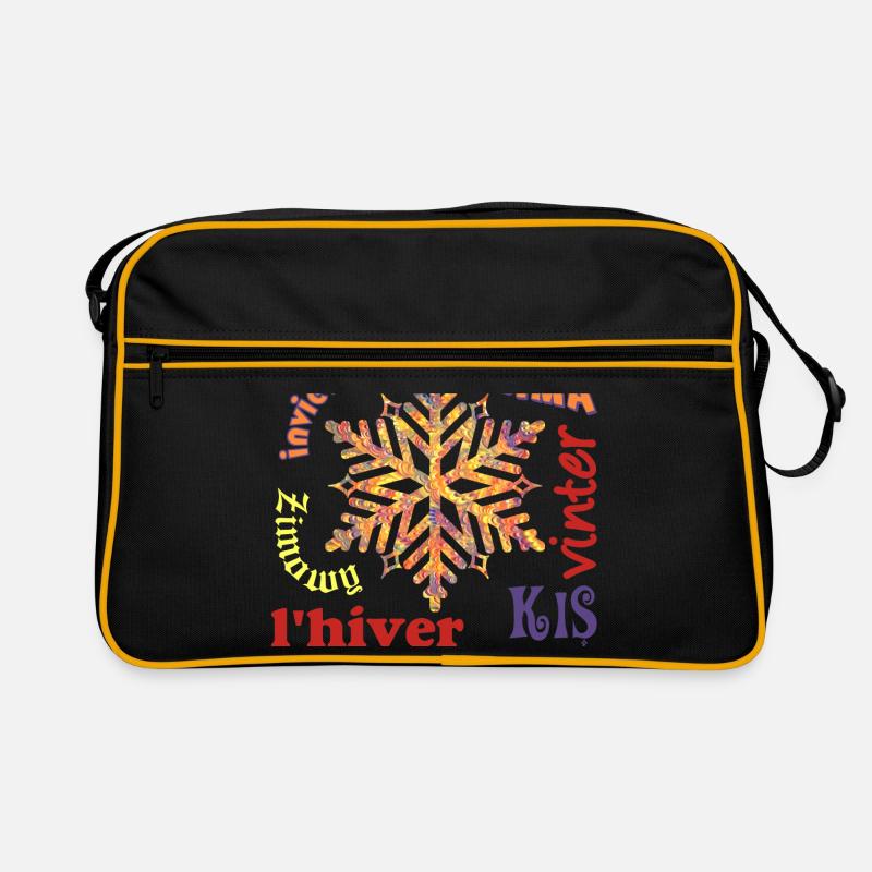 Winter multilingual E 53 Retro Bag