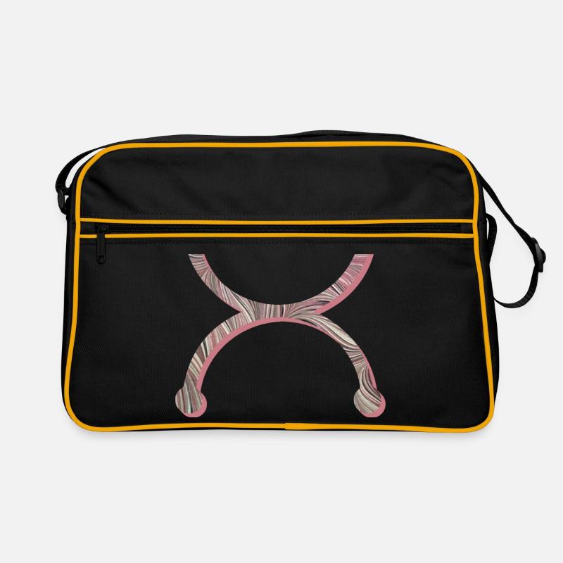 Symbol Pewter E 29 Retro Bag