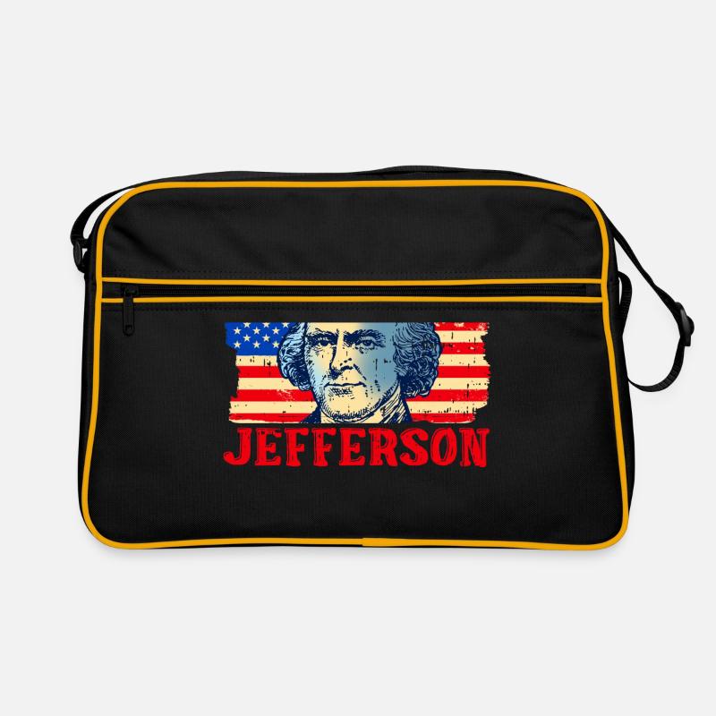 Thomas Jefferson Retro Tasche