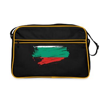 Bulgaria - Retro Bag - black/gold - Front