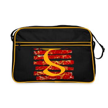 Bandes E 232 g - Sac Retro - noir/or - Devant
