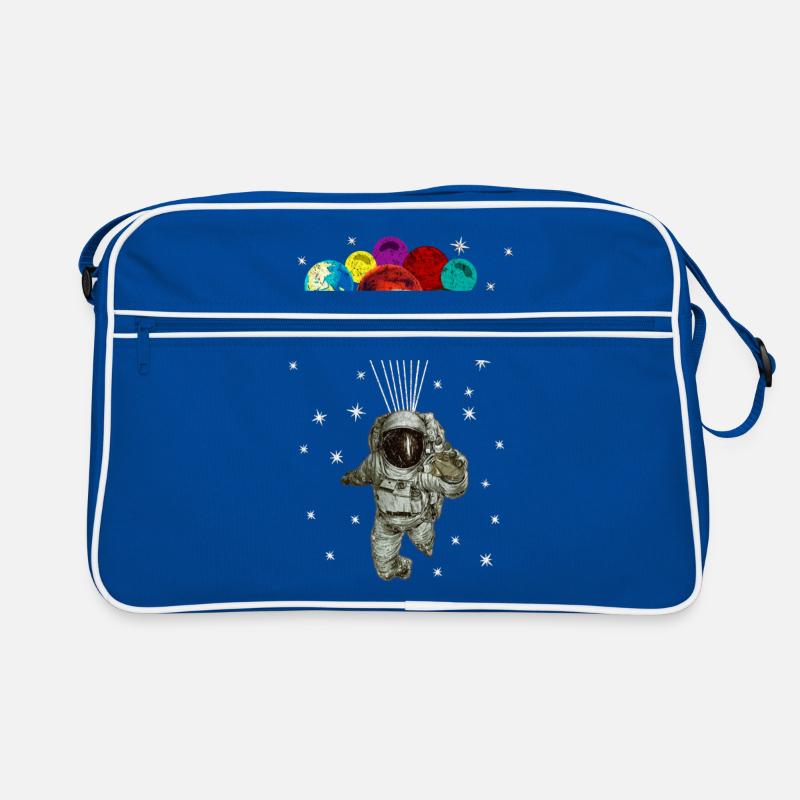 Astronaute avec des ballons Sac Retro