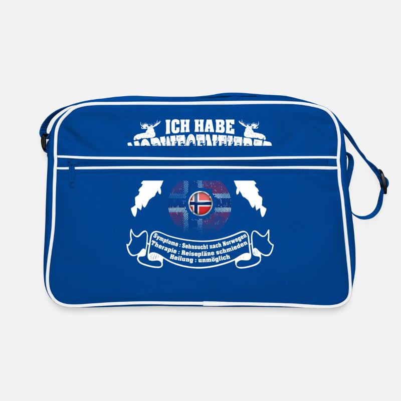 Ich habe Norwegenfieber Geschenk Tour 2019 Retro Tasche