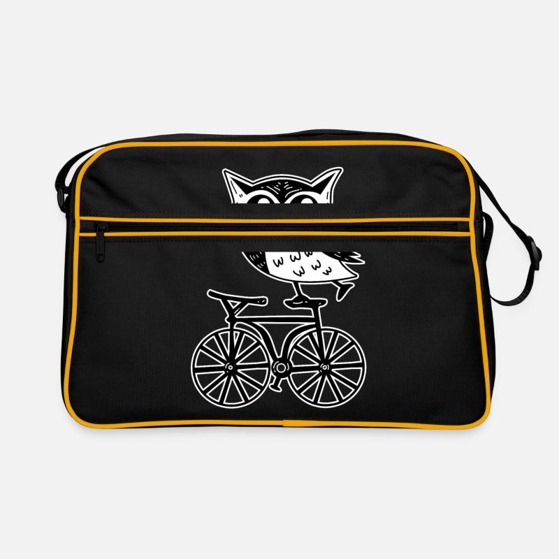 Vélo hibou Sac Retro