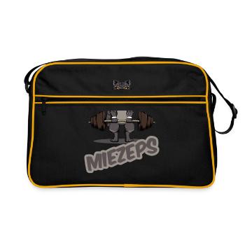 Chats de gym disant "chattes" sport ha - Sac Retro - noir/or - Devant