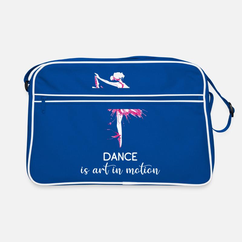 Ballet dancing is art in motion Retro Bag