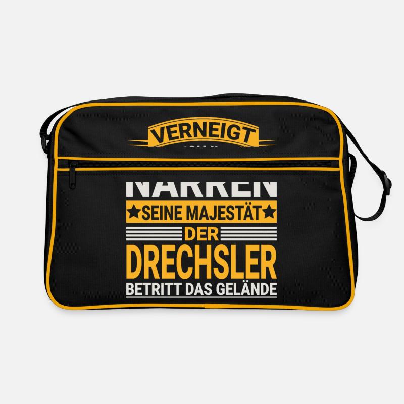 Drechsler Design für einen Drechsler Retro Tasche