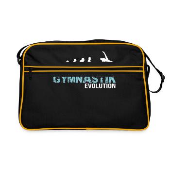Parallel bars gymnastics evolution - Retro Bag - black/gold - Front
