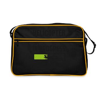 Future helicopter pilot loads - Retro Bag - black/gold - Front