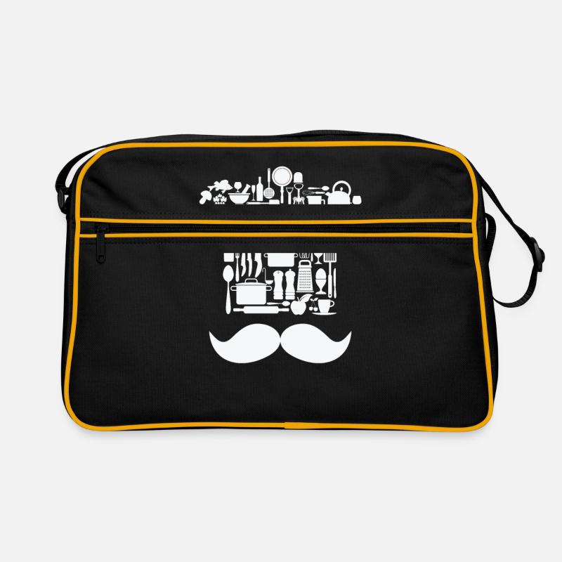 Chef Chef Chef Kitchen Cooking Food Hobby Chef Retro Bag