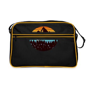 Vélos vélos vélo rétro vélo - Sac Retro - noir/or - Devant