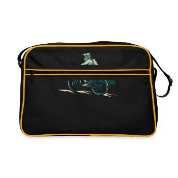 Vélos vélos vélo rétro vélo - Sac Retro - noir/or - Devant