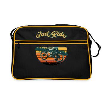 Vélos vélos vélo rétro vélo - Sac Retro - noir/or - Devant