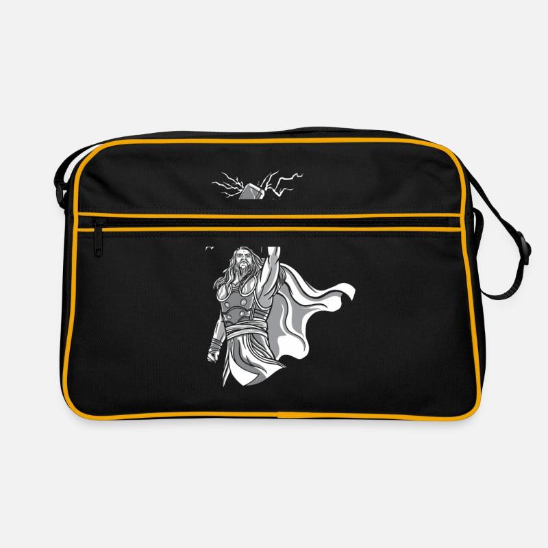 Odin Vikings Valhalla Vikinger Hammer Thor Odin Sac Retro