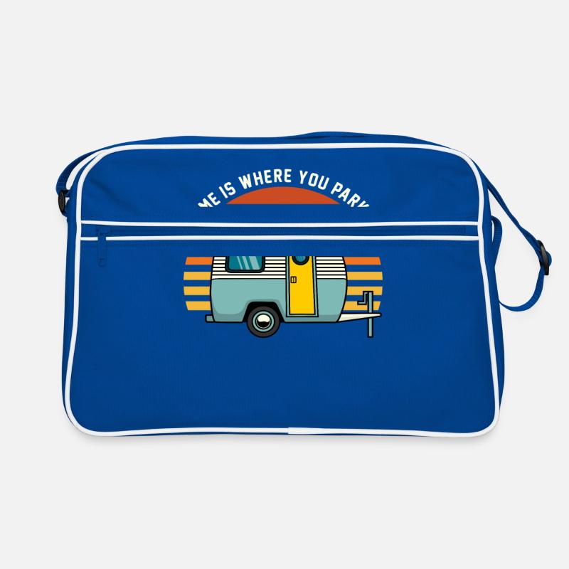 Camping Caravan Holiday Camper Camper Camping Retro Bag