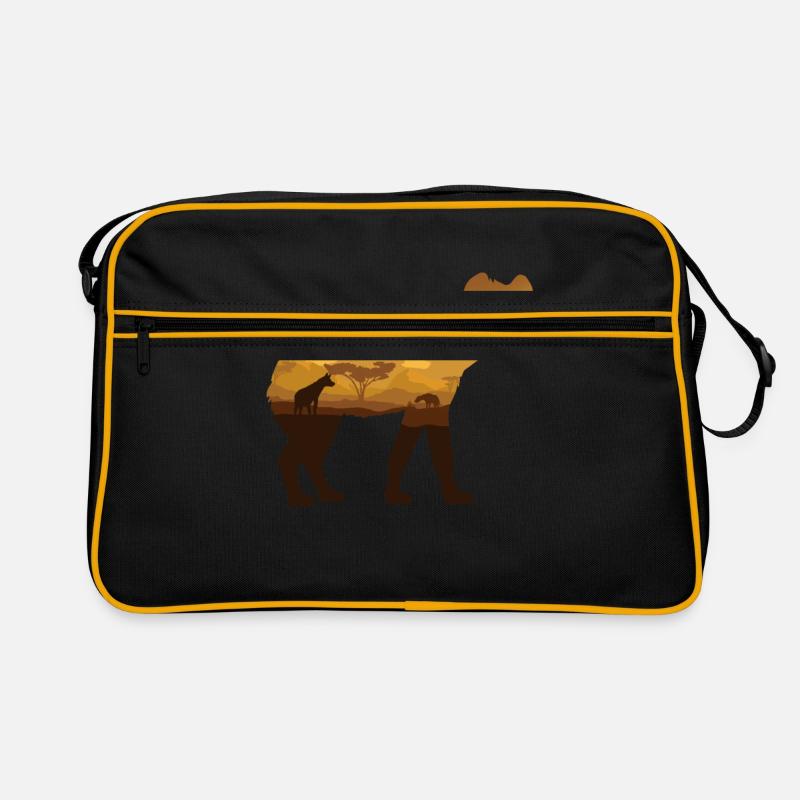 Safari-hyäne Retro Tasche