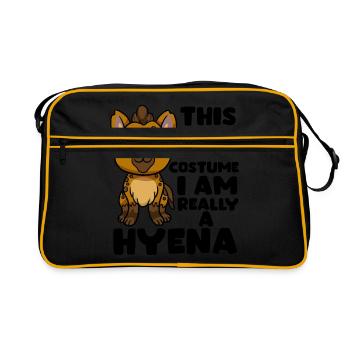 Hyène - Sac Retro - noir/or - Devant