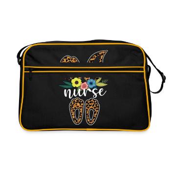 Pâques - Sac Retro - noir/or - Devant
