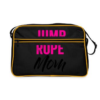 Jump Rope Mom Rope Jumping Rope Skipping Single Ro - Retro Tasche - Schwarz/Gold - Vorne