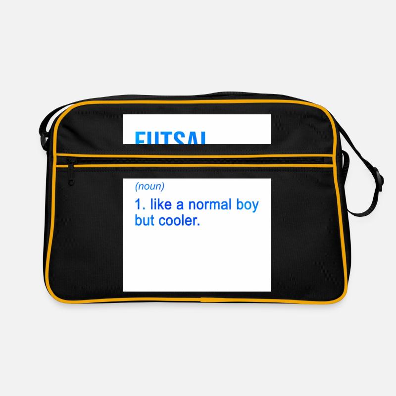 Futsal Boy Like A Normal Boy But Cooler Indoor Soc Retro Tasche