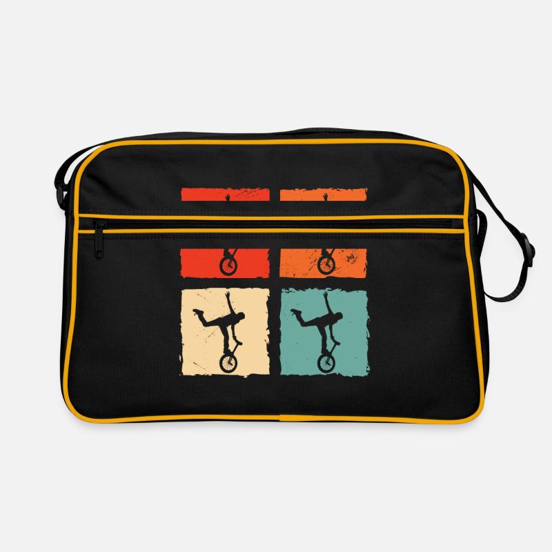 Retro Graphic Gymnast Gymnastics Acrobat Acrobatic Retro Tasche