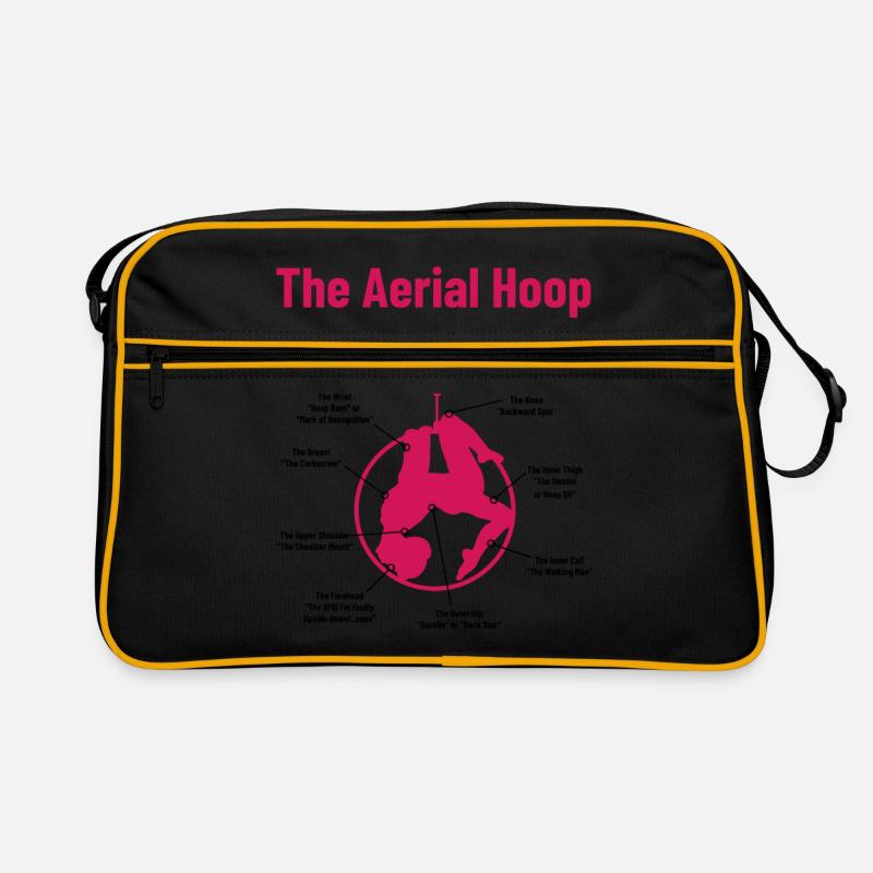 The Aerial Hoop Bruise Map Acrobatics Gymnastics S Retro Tasche