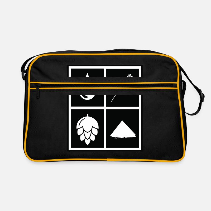 Retro Graphic Homebrewing Winemaking Brewery Craft Retro Tasche