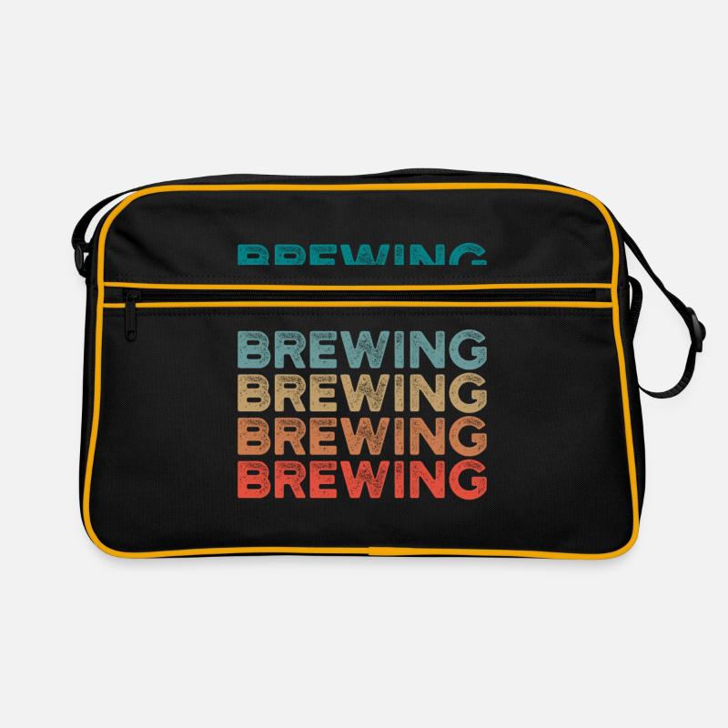 Retro Graphic Homebrewing Winemaking Brewery Craft Retro Tasche