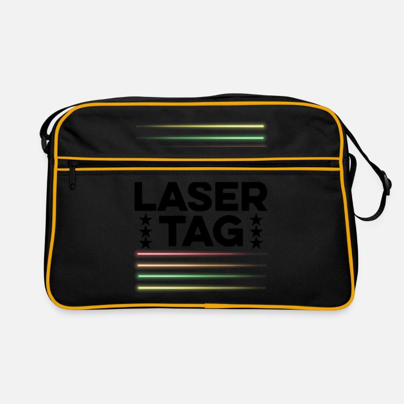 Ask Me About Lasertag Lasergame Phaser Lasertag Pl Retro Tasche