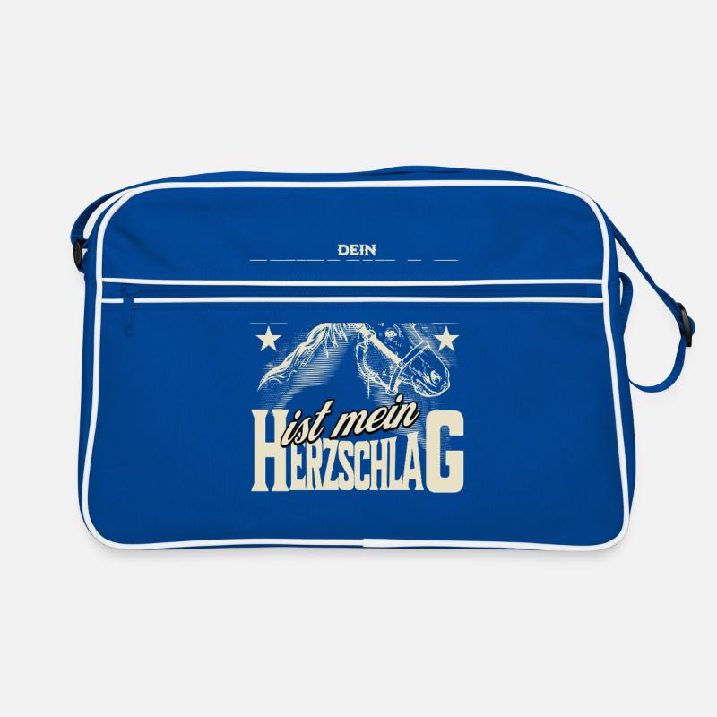 Dein Hufschlag Retro Tasche